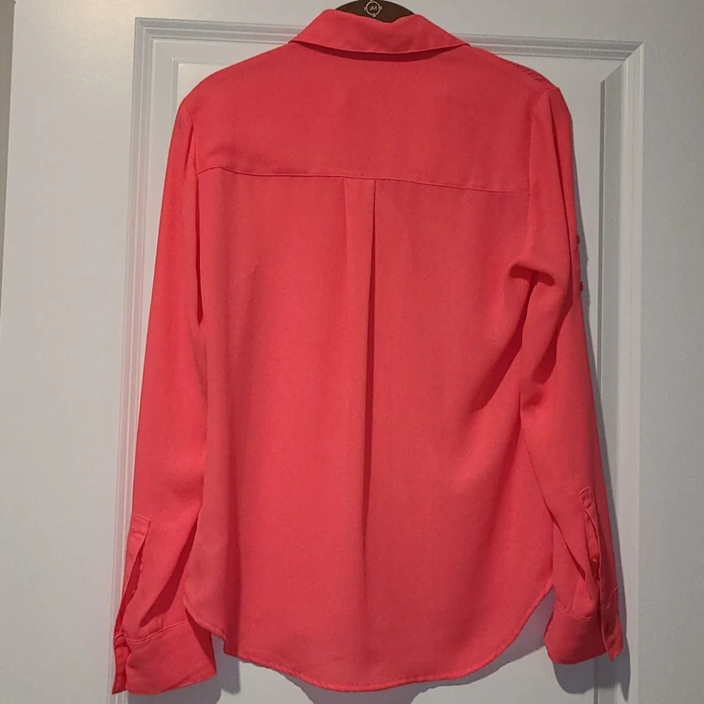 EXPRESS The Portofino Shirt hot pink - Picture 4 of 4